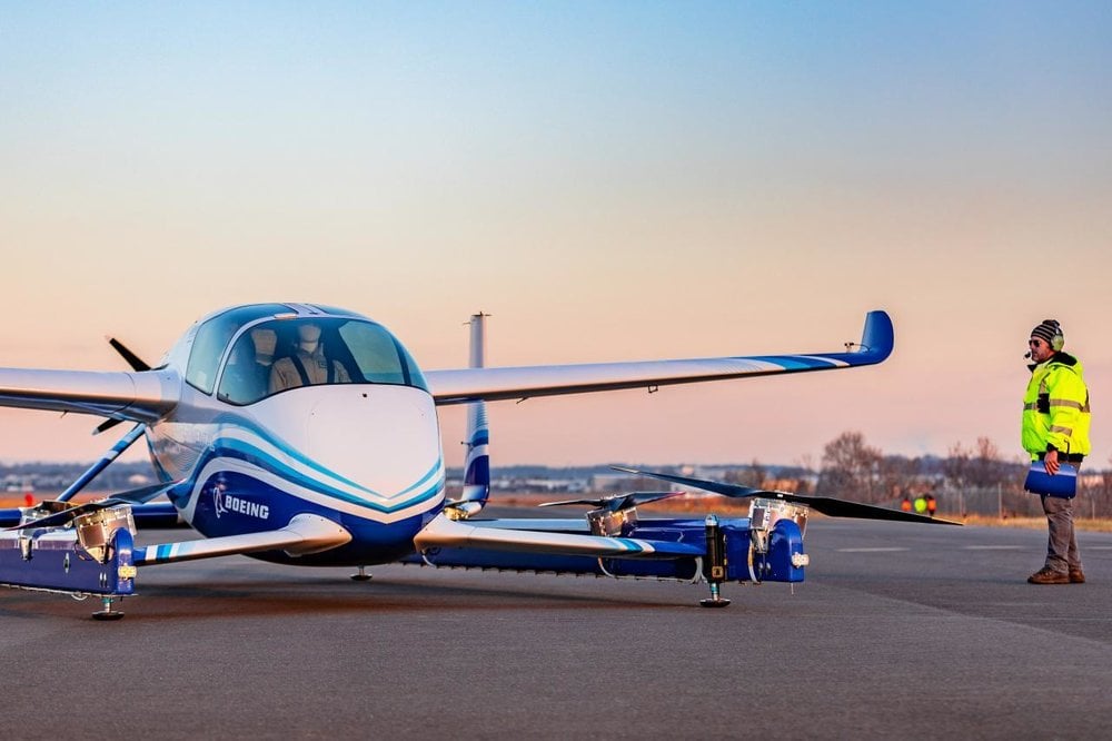 Boeing Autonomous Passenger Air Vehicle Completes First Flight